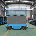 Scissor Lifter Advertising Company 4m-18m Man Hydraulic Lift Machine