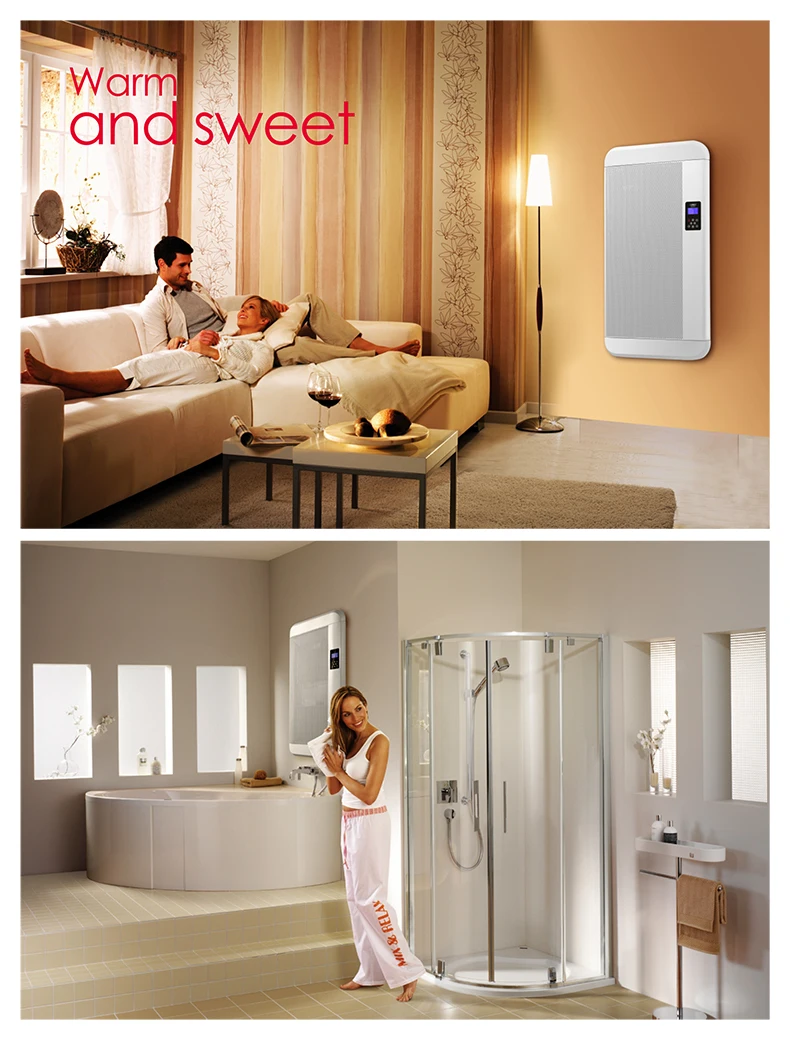 Bathroom Electric Wall Heater, IPX4, Waterproof, 2200w - detail 6