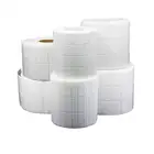 Custom Barcode Thermal Transfer Roll Label Adhesive Sticker Shipping Blank Labels
