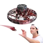 Christmas Gift HandsFree Hand Operated Mini LED Drone FlyNova Flying Fidget Spinner Decompression Toys for Kid child Girl Adult