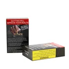custom printing cardboard flip top boxes for cigarette