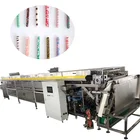 Pocky Stick biscuit enrobing machine Long thin Cookie Coating Machine chocolate Stick Covering Machine