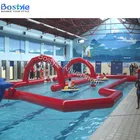 Multi-function Inflatable Air Zorb Ball Race Track / Inflatable Sports Game For Sale