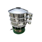 SUS 304 xxxc cassava circular three D rotary vibrating screen machine for corn starch