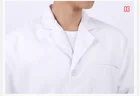 Uniform Custom Logo Hospital Men's Lab Coat Scrubs Nurse Uniform Stylish Lab Coats