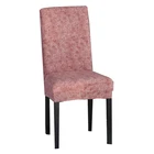 New Pattern Spandex Elastic Removable Pink Dining Stretch Colorful Print Party Banquet Chair Seat Cover