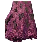 Apparel Bridal Dress French African Mesh Lace For Weddings, High Quality Velvet African Lace Fabrics For Women