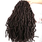 Wholesale 18inch 85g bobbi boss nu locs crochet braid hair synthetic hair extension