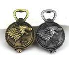 Game Of Thrones Bottle Opener House Stark Badge Wolf Key Chain Ring