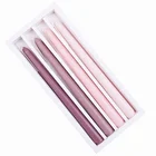 china factory wholesale gradient color pillar stick scented candle