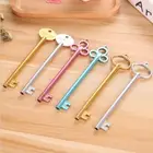 School Student Creative Retro Key Styling Neutral Pen Black Ink