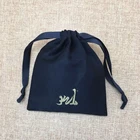 Large Cotton Drawstring Bag With Custom Logo Printed