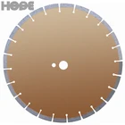 Laser welding quick cut 14" diamond saw blades for concrete
