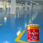 Abrasion resistant high build excellent performance epoxy floor paint