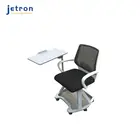 Educational Institution Chair Plastic Study Folding Chair With Writing Board