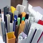 Plastic PVC Extrusion Profiles wall board corner decoration Panel Connection