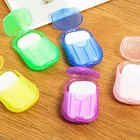 Fruit Disposable Mini Soap Paper for Travel Home Use Portable in Stock