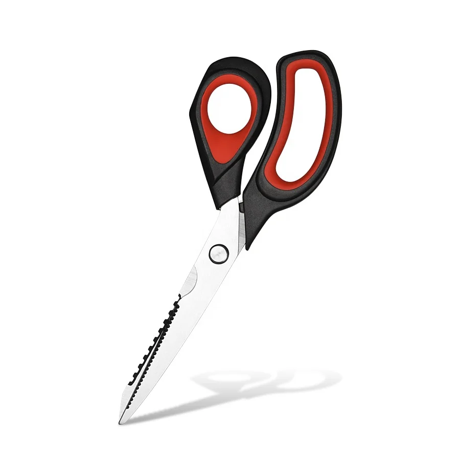 Multifunctional Corrosion Resistant Polished Stainless Steel Kitchen Household Scissors