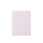 Square shape sublimation fridge magnet black fridge magnet