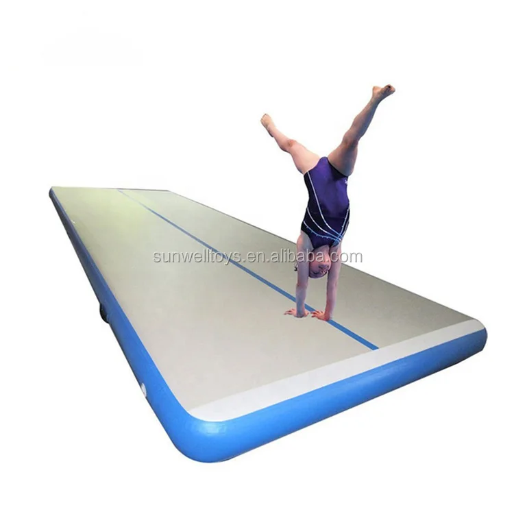 OEM 6m 8m 10m 12m Gymnastics Training Inflatable Airtrack gymnastics inflatable tumbling mat factory