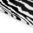 Reactive Print Faux Fur Rug Faux Fur Floor Rugs And Carpets For Living Room Zebra Print Rug 140*160cm