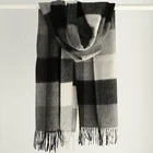 Plaid Quality Menswear Scottish Scarf Winter Scarves 100% Wool Unisex