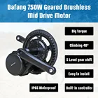 Kit Electric Bike Bafang 8fun Bbso2 48v 750w Mid Drive Motor Kit Electric Bike Central Motor