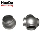 OEM Professional Metal precision steel investment casting wax lost fountry manufacturing Ball Valve