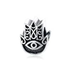 Wholesale Charms Jewelry 925 Sterling Silver Lucky Hamsa Hand Charms Beads For Bracelet