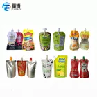 Pouch Filling Machine Easy Spouted Doypack Pouch Juice Filling Capping Machine