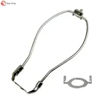 Amazon Hot Style 10 Inches Nickel Color Ring Stent Lamp Shade Harps Holder With E26 Light Base
