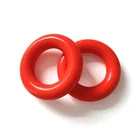 Red yellow Silicone 20 30 Shore A material metric o rings sealing