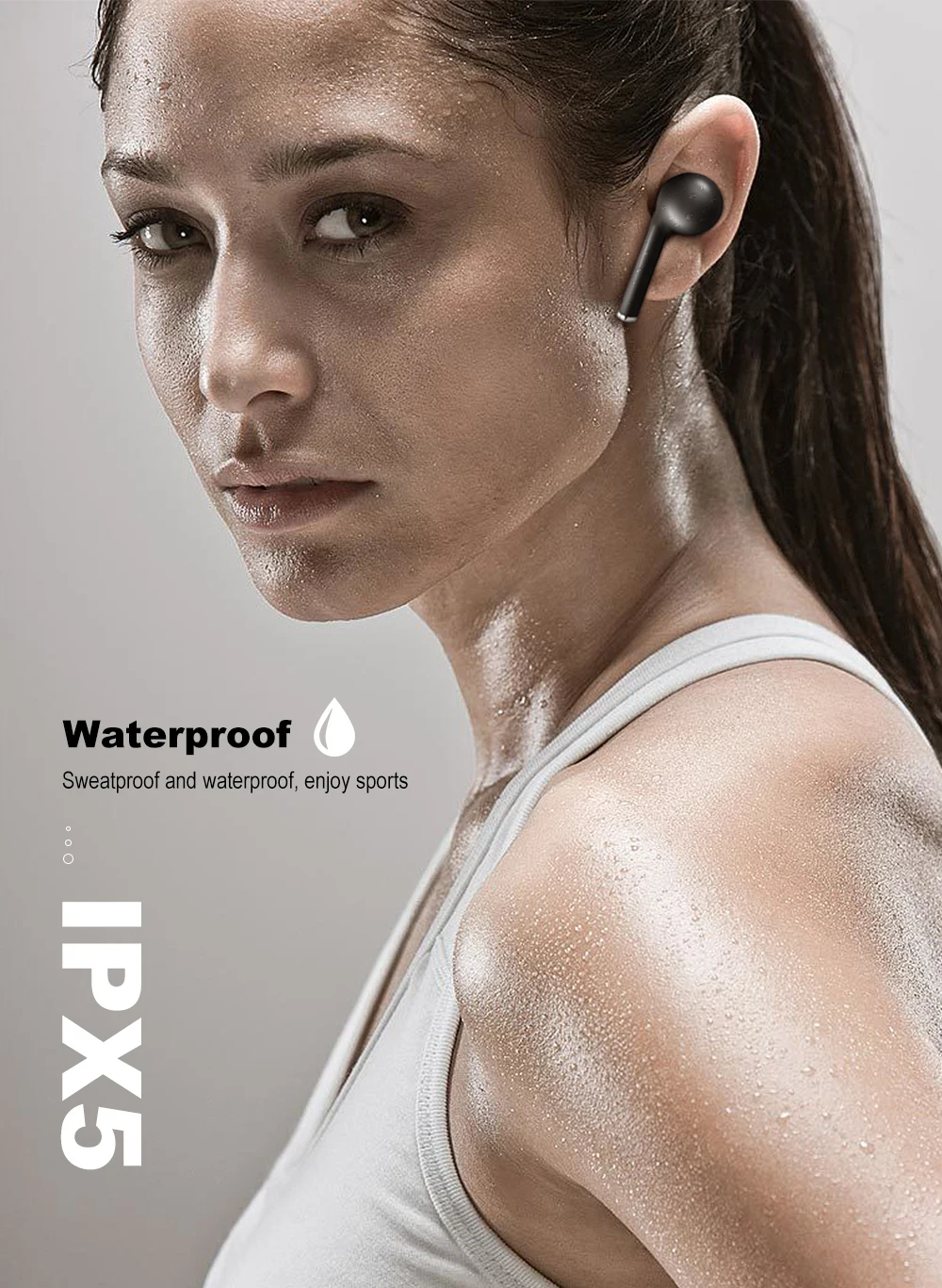 TW50 In Ear Bluetooth Earphone TWS Bluetooth V5.0 Wireless Headphone for Xiaomi Huawei - ANKUX.COM