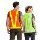 High Visibility Reflective Running Vest Led Illuminated Cycling Vest Led Safety Vest