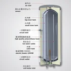 Wall Installation Heat Storage Enamel Solar Water Tank