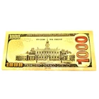 Promotional 100 USD 100 Donald Trump Dollars Bill Foil Gold Banknotes For Money Collection