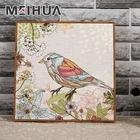 Traditional Wall Art and Print Bird Paradise Frame Canvas with High Quality