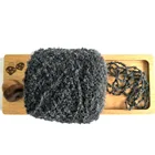 2020 Best quality maccaroni tshirt tt slub beaded knitting faux fur cake charmkey yarn for crochet