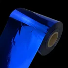 Pet metallized blue thermal lamination film two sides high corona treatment