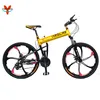 2019 hot selling 21 speed gears foldable mountain bike for adult