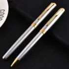 Special offer stainless steel accept custom metal signature gift pen for the gentleman
