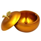 Customized anodized golden red green rosin aluminum cnc machined parts for smoking accessory in the car