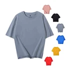 Garment 100%Cotton 200gsm Custom Blank Color Men's Woman T-Shirts with China Manufacturing Custom Design Printing