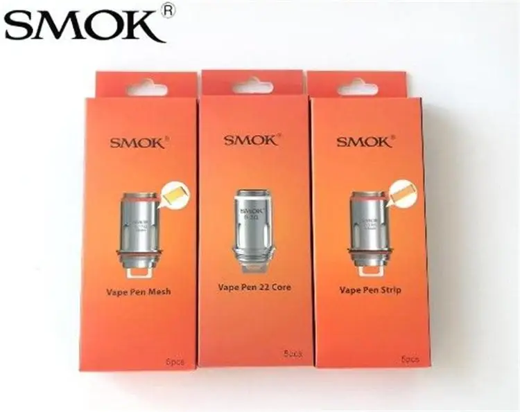 2019 批发 smok vape 笔 22 核心 5 件/vape 笔 22 目线圈 5 件/vape