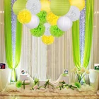 Party Supplies Decoration Hanging Lanterns Paper Pom Poms Sets Festival Party Wedding Decoration