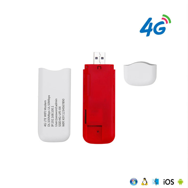 100M Wireless Network Data Card Universal Device Portable Wifi Router Mini 4G USB Stick Pocket Dongle