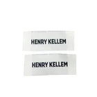 Clothing Accessory Weaving Labels Manufacturer Private Design Custom Name Logo Woven Labels for Clothes