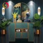 Wooden Furniture Set Modern Save Space Decorative Living Room Wooden Furniture Set Porch Cabinet