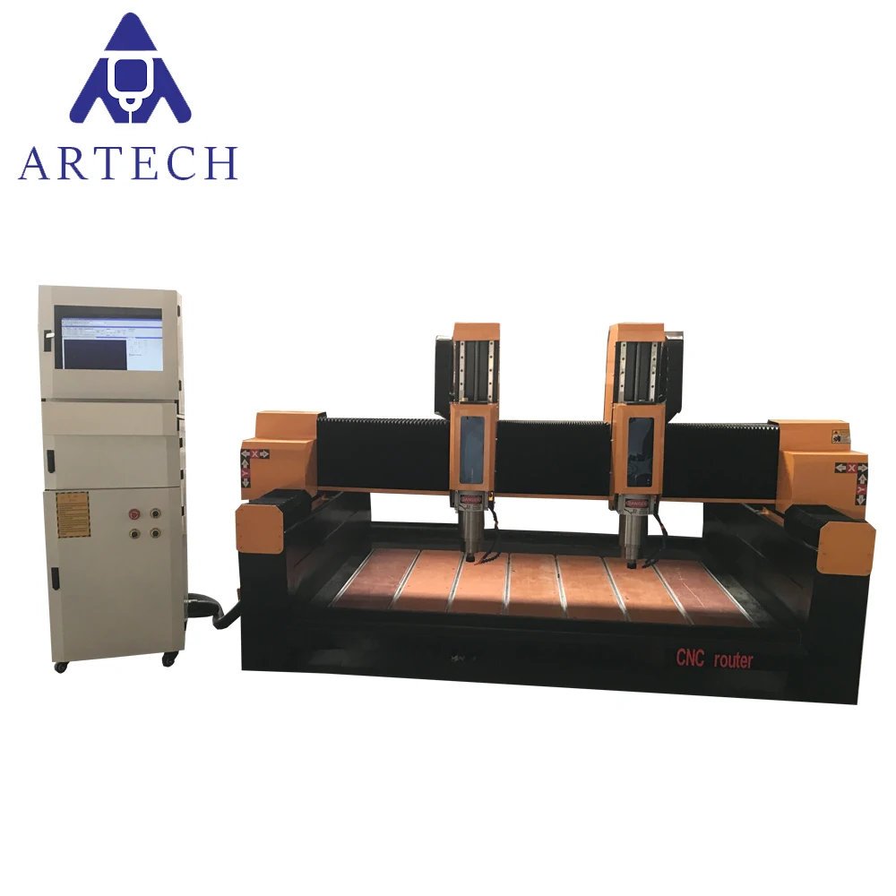 Discount price 3d for wood stone marble granite aluminum cnc router engraving machine