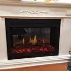 2020 new designed 30 inch 110v voltage crackling sound inserted Wall heater Remote Controlling electric fireplace